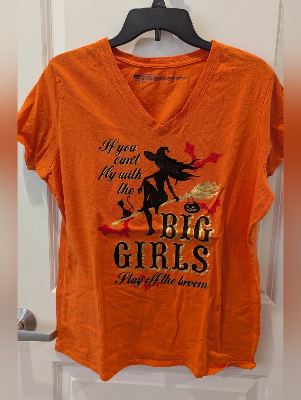 Halloween Flying Witch Tee (XL)
